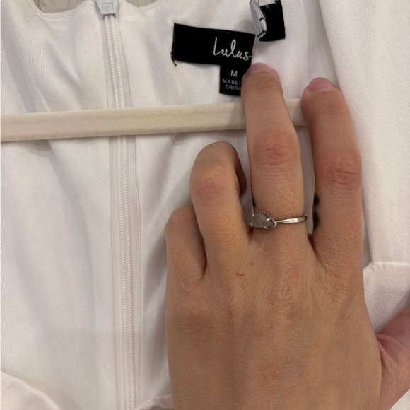 NWOT Lulus Enticing Endeavors White Jumpsuit - Picture 6 of 9